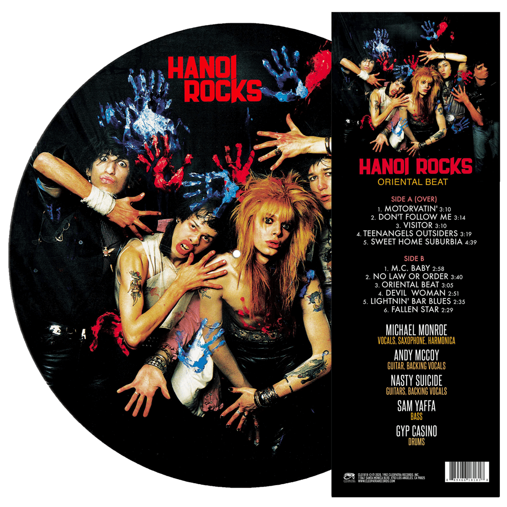 Hanoi Rocks - Oriental Beat (Limited Edition Picture Disc Vinyl