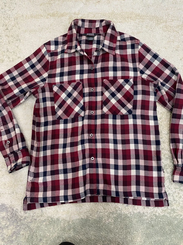 outdoor-research flannel button up shirt
