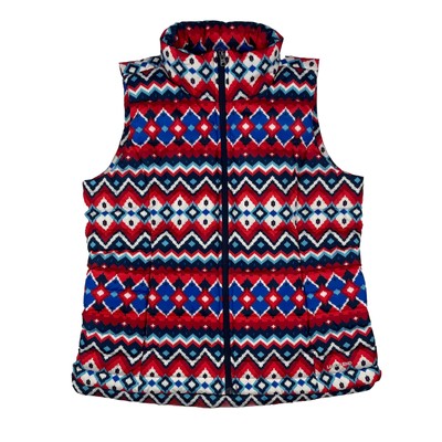 Veste Matelassée Lands' End Femme - Taille M 10/12 - Bleu Royal - Occasion Très Bon état