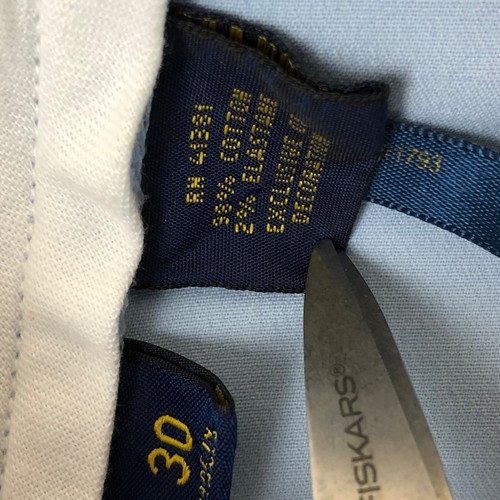 Pantalones cortos de golf Polo Ralph Lauren 30 algodón sarga elásticos logotipo chino azul para hombre - Imagen 6 de 12