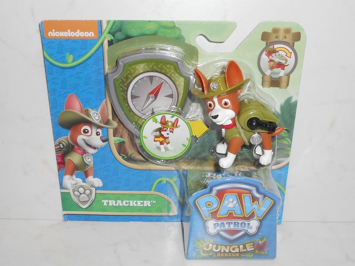VHTF 2016 PAW PATROL: Jungle Rescue TRACKER & BADGE