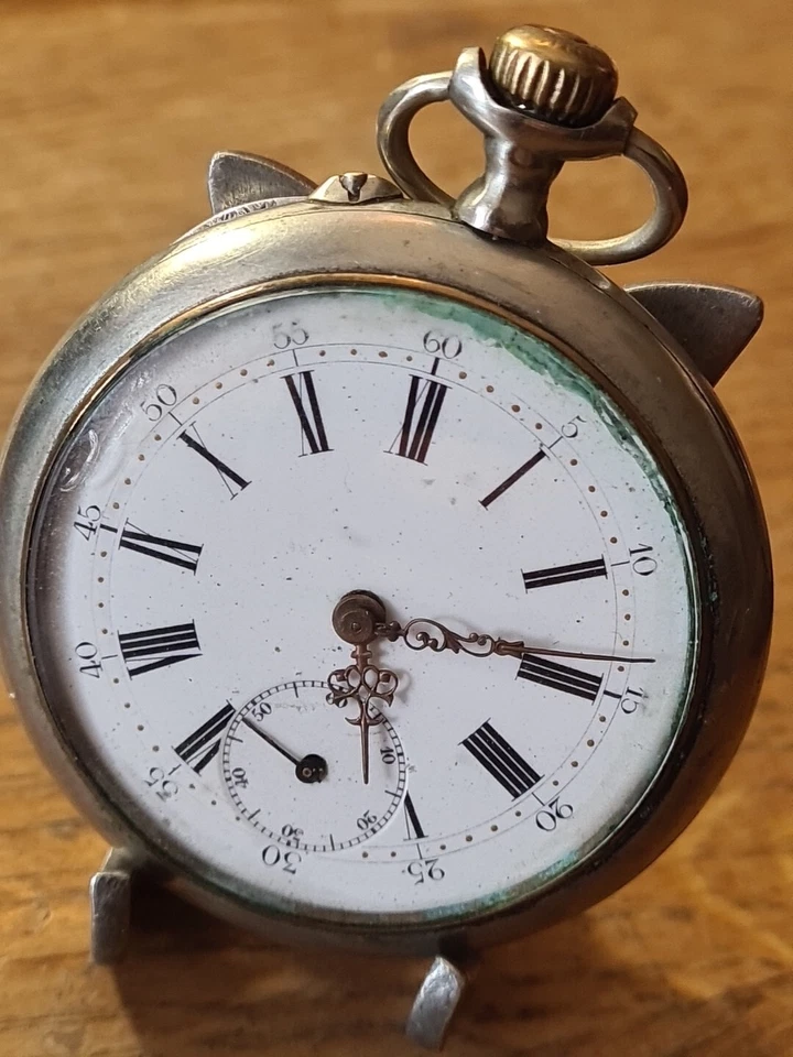 ancienne montre à Gousset TRIB BESANÇON FONCTIONNE - Photo 2/4