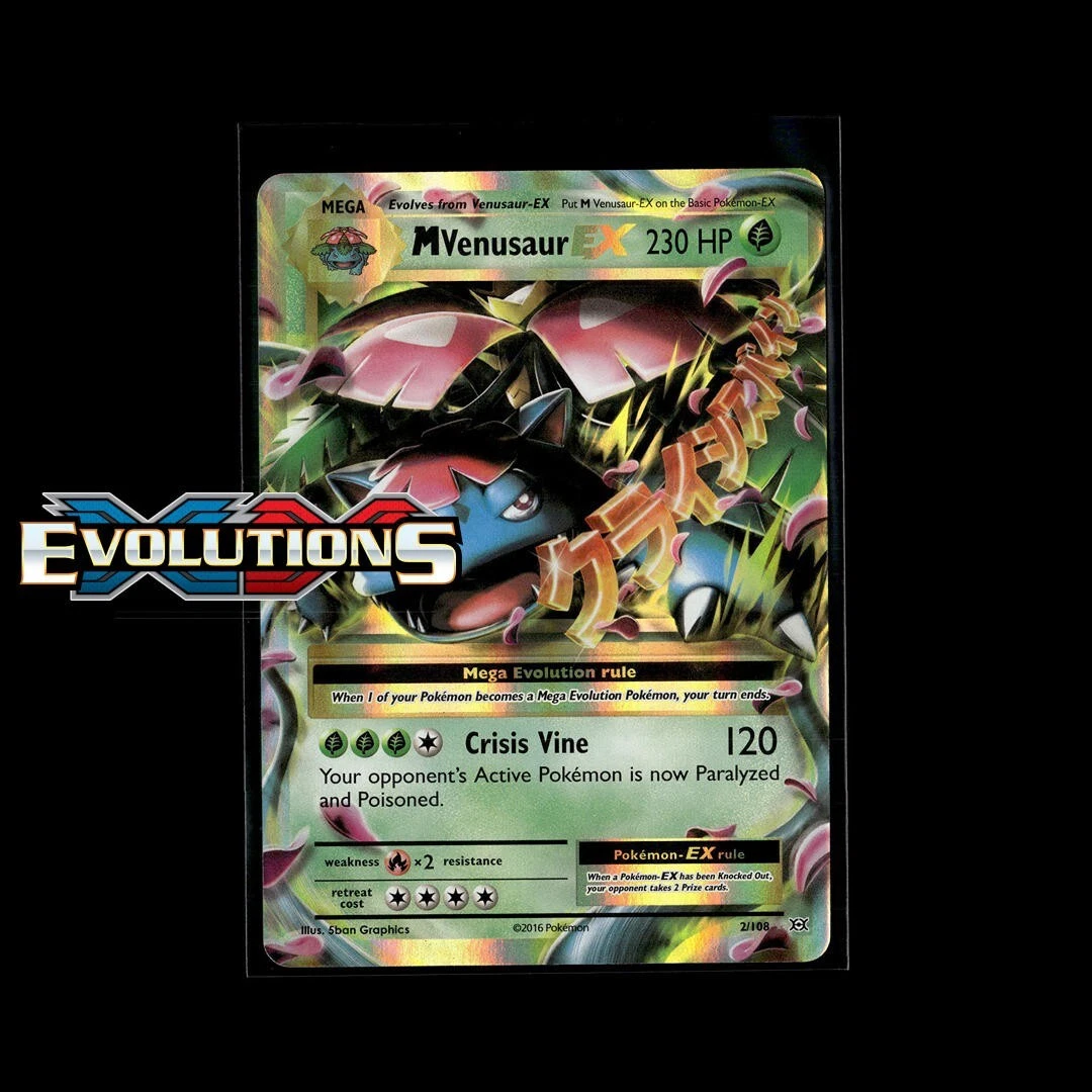 M Venusaur EX 2/108 Evolutions for sale | eBay