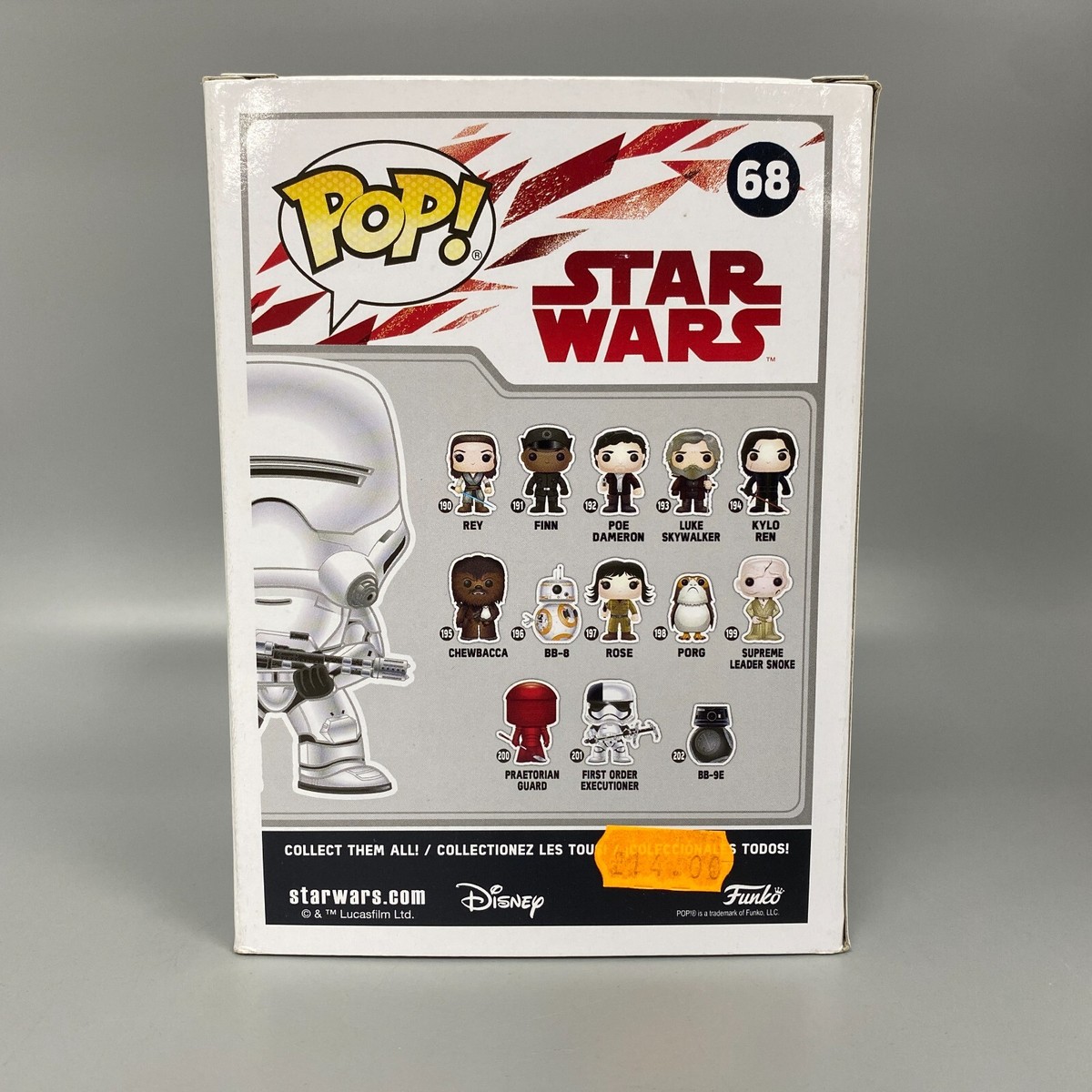 First Order Flametrooper: Funk o Pop! Vinyl Figure UK | Ubuy