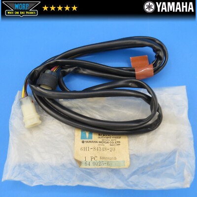 NOS OEM YAMAHA 70 90 HP OUTBOARD WIRE HARNESS LEAD CORD PLUG 6h1