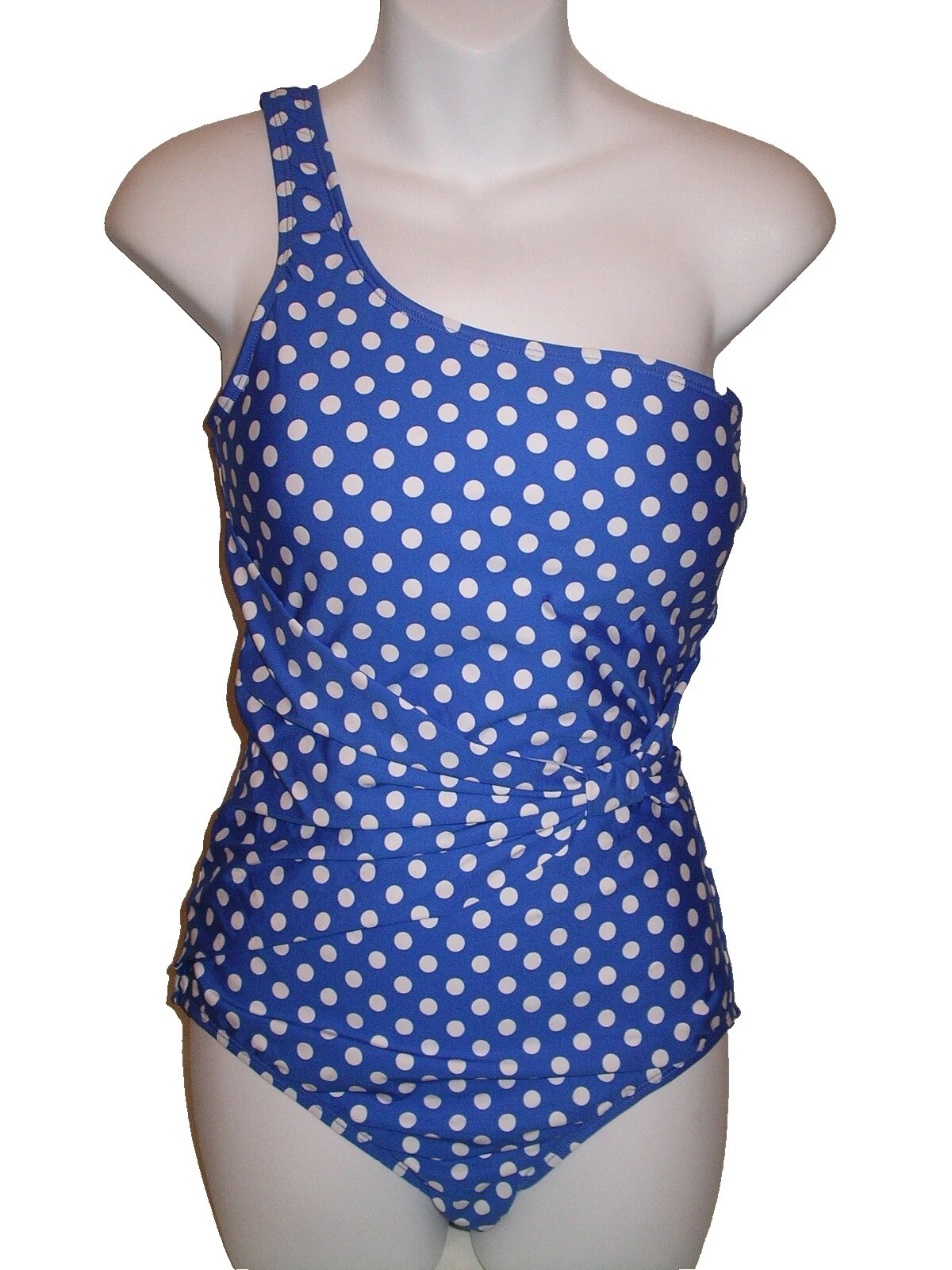 Perry Ellis Polka Dot One Piece Swimwear for Women