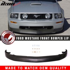 Fits 05-09 Ford Mustang Bullittgt 4.6l V8 Front Bumper Lip Spoiler Splitter Pu