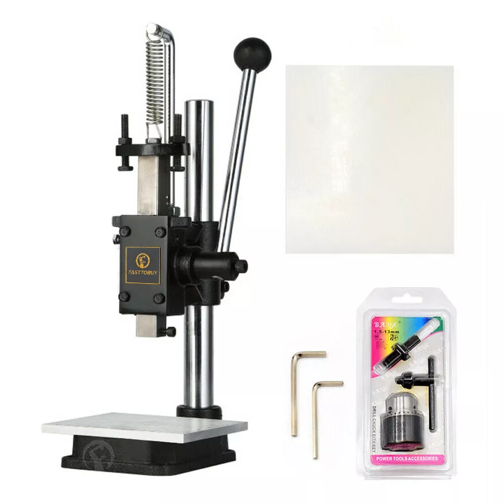 Leathercraft Imprinting Machine Leather Hole Puncher Manual Press Punching DIY