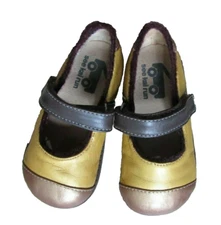 See Kai Run Mary Jane Mustard Brown Shoes  - 7