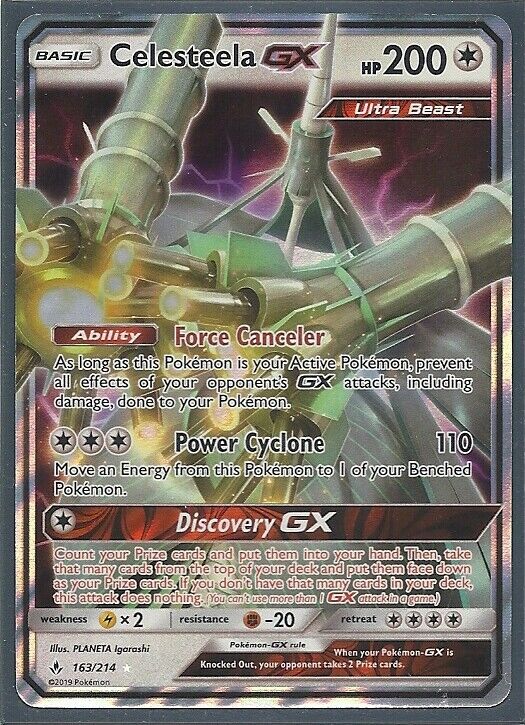 Celesteela-GX - Unbroken Bonds Pokemon Review 