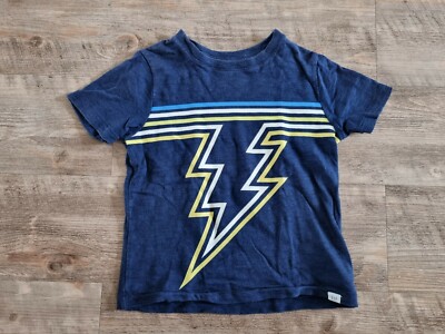 BABY GAP T-Shirt 4 Jahre  (ca. 98 104) blau USA Blitz 
