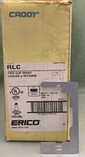 QTY 10 ERICO CADDY RLC FIXIT CLIP DEVICE LEVELER & WIRING DEVICE RETAINER
