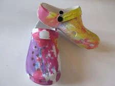 Casual Women's Slip On Garden Clogs Sandal Multi Color Size 5 New