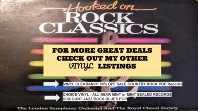 VINYL - NEW SEALED and NEAR MINT OPEN CHOICE LOT - RECORDS POP JAZZ ROCK BLUES