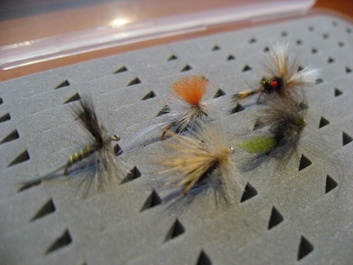 15 efímeras surtidas. Con muerte. Pesca a mosca. FLY FISHING (46) - Imagen 2 de 6