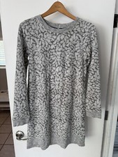 Lou And Grey Sweater Dress XS Women's Gray 