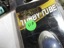 [51A] Tackle industries Tubby tube 14" long twin reaper tail, light blue