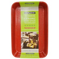 Casaware Toaster Oven Baking Pan 7 X 11-inch Ceramic Coated Non-stick (red Gr... on sale Casaware Toaster Oven Baking Pan 7 X 11-inch Ceramic Coated Non-stick (red Gr... on sale