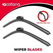 Windscreen Wiper Blades for Jeep Compass M6 2017 - 2023 Pair 24" + 18" Front KIT