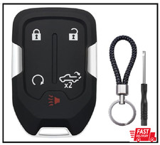 New Key Fob Shell Case Fits for Chevy Silverado 2022 2021 2020 2019 and GMC Sier