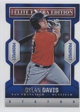 2014 Elite Extra Edition Prospects Status Blue Die-Cut /100 Dylan Davis #54 0c6