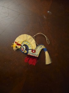 Kuda Lumping Dance Horse Decorative Wall Hanger Indonesia