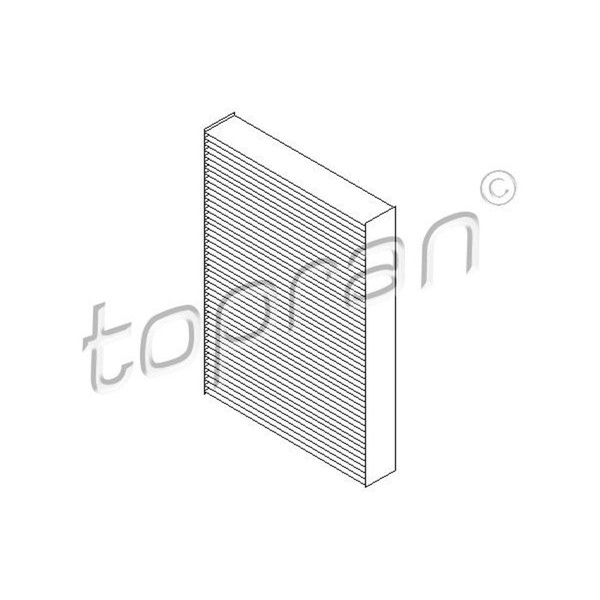 Topran Innenraumfilter Pollenfilter FüR Nissan Kubistar Renault Clio Kangoo-image