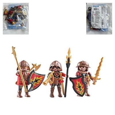 Playmobil 9838 Burnham Raiders 3 Figuren Set Ritter Novelmore OVP Folie