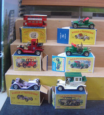 Matchbox Lesney Yesteryear 6 pezzi. Kit Veicoli con Box "Usato (260K)