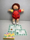 Cabbage Patch Kids Boy Doll 1986 Auburn Loops Hair, Brown Eyes, HM5 With Papers