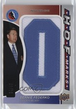 2024-25 Upper Deck SP Game Used HOF Marks 34/35 Bernie Federko #HOFM-BF 07kp