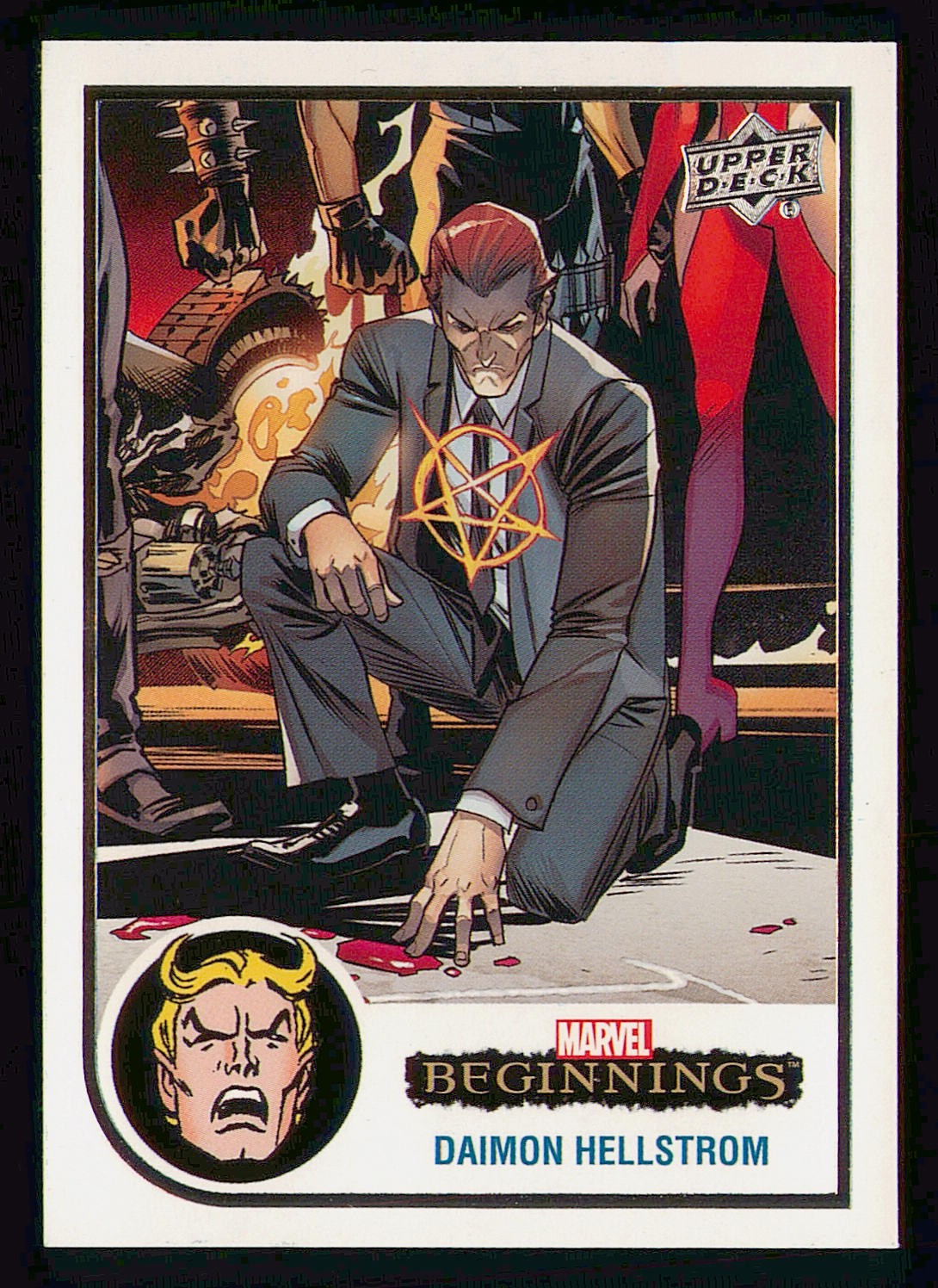2022 Upper Deck Marvel Beginnings Volume 2, Series 1 #64 Daimon Hellstrom