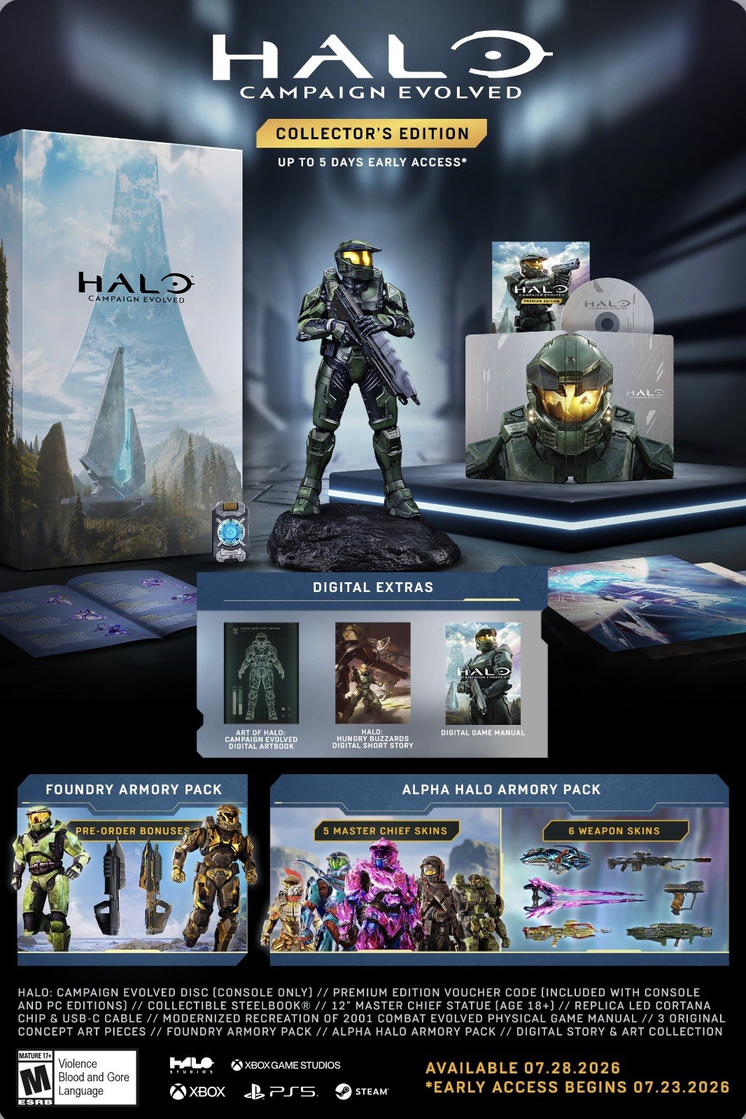 Halo Campaign Evolved Collector's Edition XBOX SERIES X foto 2