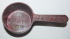 Vintage A&P Coffee Measuring Spoon Scoop MABLIZED PLASTIC Purple Advertising — photo 1