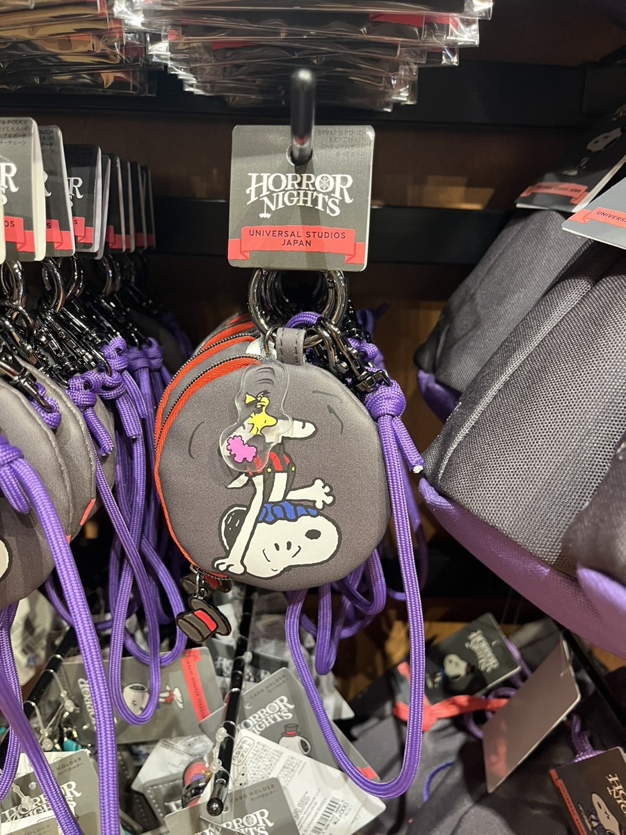 USJ Peanuts Snoopy Pouch with Strap Horror Night 2025