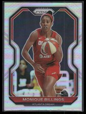 2021 Panini Prizm WNBA Monique Billings Prizms Silver Atlanta Dream #5
