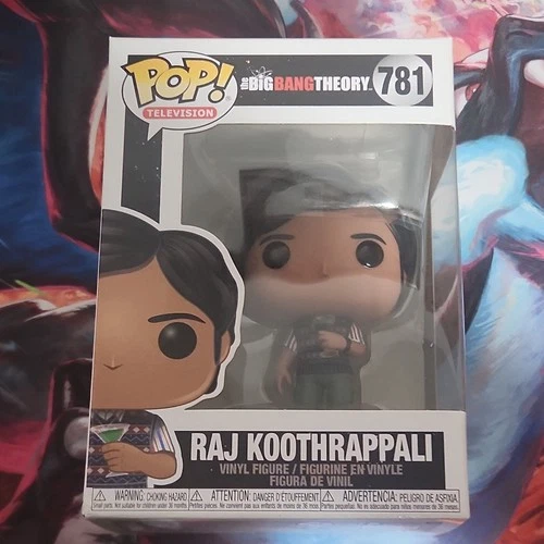 Funko Pop! Vinyl Raj Koothrappali #781 The Big Bang Theory Television Figure