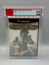 Prince of Persia Two Thrones Nintendo GameCube UBISOFT Sealed New PSA 9.8 A++