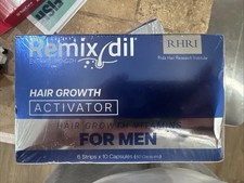 NIB Remixdil Men  s Hair Growth Activator Vitamins 60 Capsules