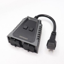Defiant Outdoor Plug With 2 Outlets Smart Wi-...
