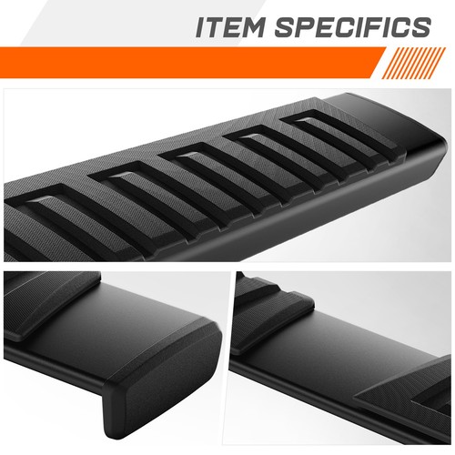Barra nerviosa de 6" escalón lateral clásica de cuatro cabinas para 09-18 Ram 1500/19-23 - Imagen 7 de 9
