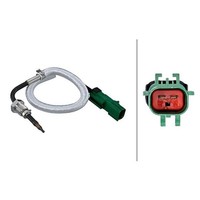 Sensor, Abgastemperatur Hella 6PT 010 376-541