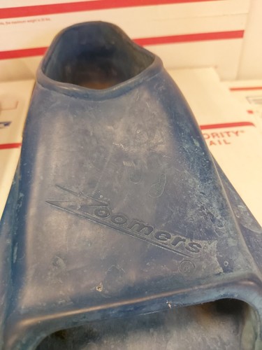 Zoomers blaue Schwimmflossen/Flossen Größe D Damengröße 6-8” Herren 5-7” - Bild 6 von 12