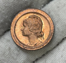 1927 Portugal 5 Centavos Coin Excellent Condition