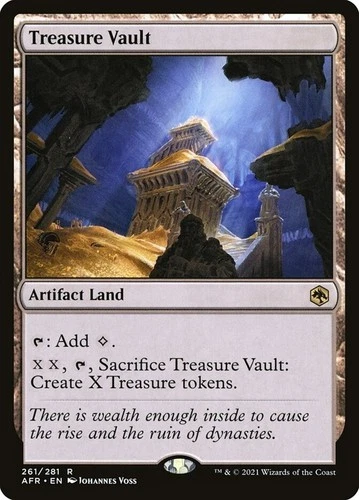 Treasure Vault - MtG Forgotten Realms - R261 NM 2021