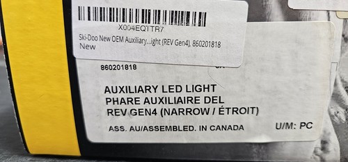 Ski-Doo New OEM Auxiliary LED Light (REV Gen4), 860201818 - Picture 6 of 7