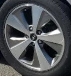 2011-2012 Sonata OE Wheel 17x6-1/2 5 Spoke Hybrid Excl. Tpms Hyundai