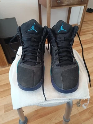 Nike Air Jordan New School Black Blue Lagoon Sneaker Herren Gr.42,5 - Bild 1 von 4