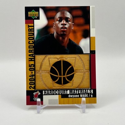Dwyane Wade 2004-05 Upper Deck Hardcourt #HCM-DW Materials Combo RG-C1-0033