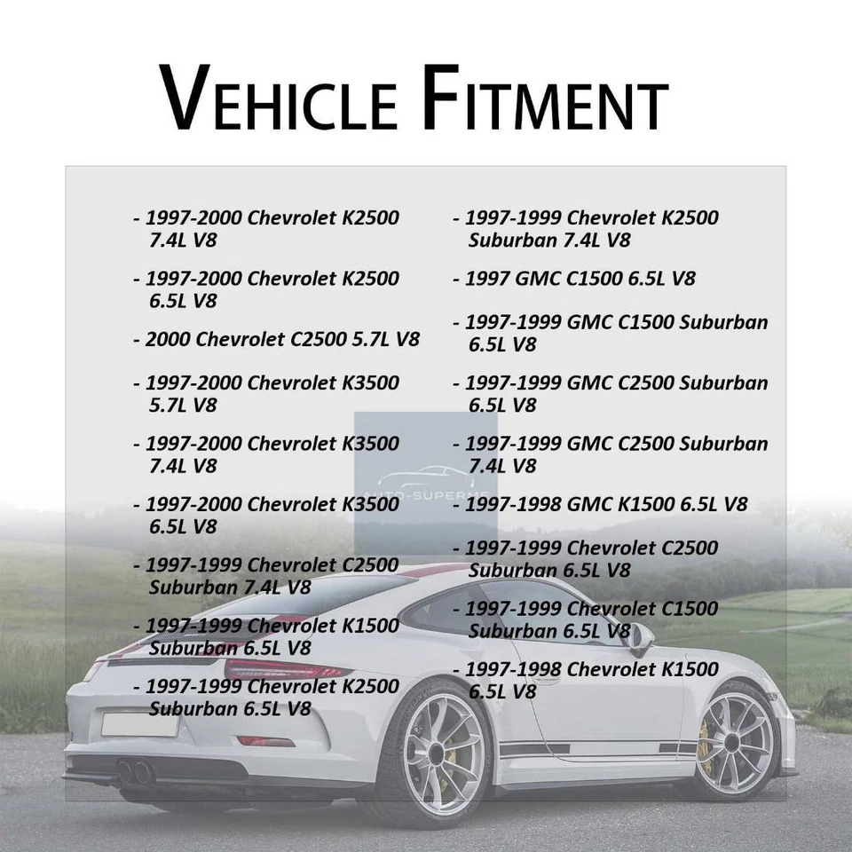 Bomba de dirección asistida BBB Industries para Chevrolet C2500 1997 1998 1999 2000 7,4 L Foto 3 de 4